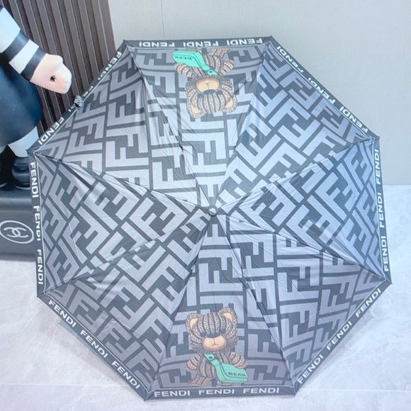 Fendi Tri-Fold Automatic Umbrella - Picture 1 of 8